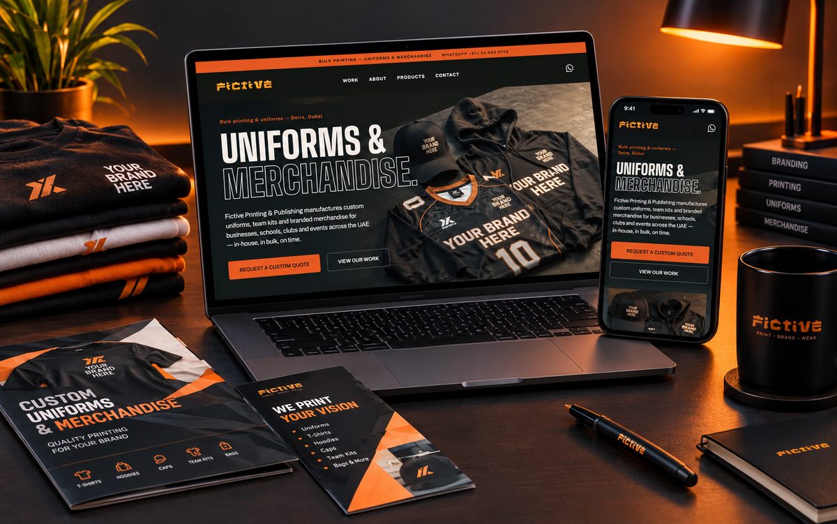 Fictive Printing website